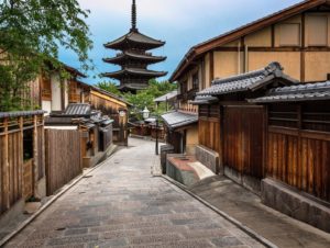 BACKSTREETS OF KYOTO JAPAN